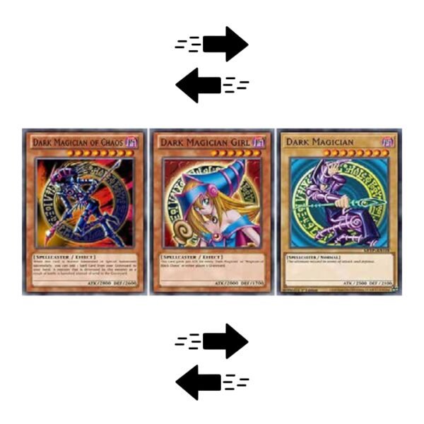 PÓSTER 3D - CARTA YU-GI-OH! 30x40CM