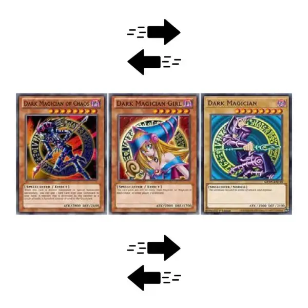 PÓSTER 3D - CARTA YU-GI-OH! 30x40CM