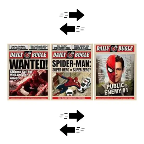 PÓSTER 3D - SPIDERMAN WANTED 30x40CM