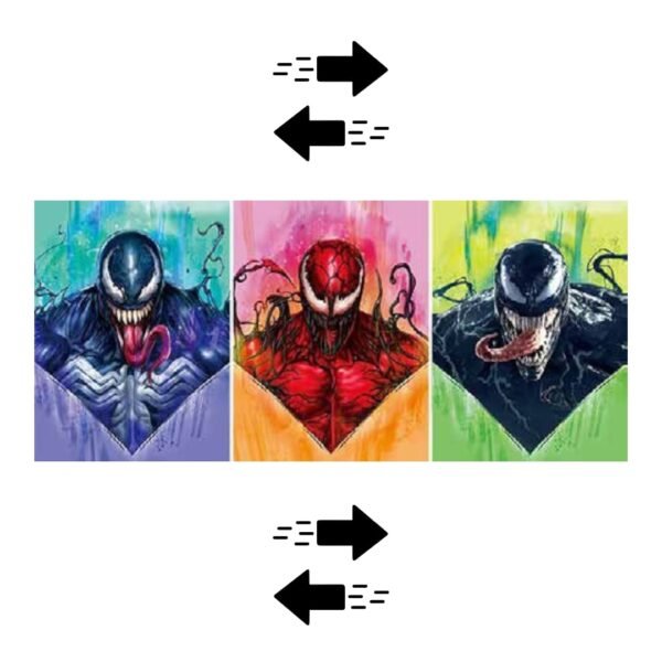 PÓSTER 3D - MARVEL VENOM 30x40CM