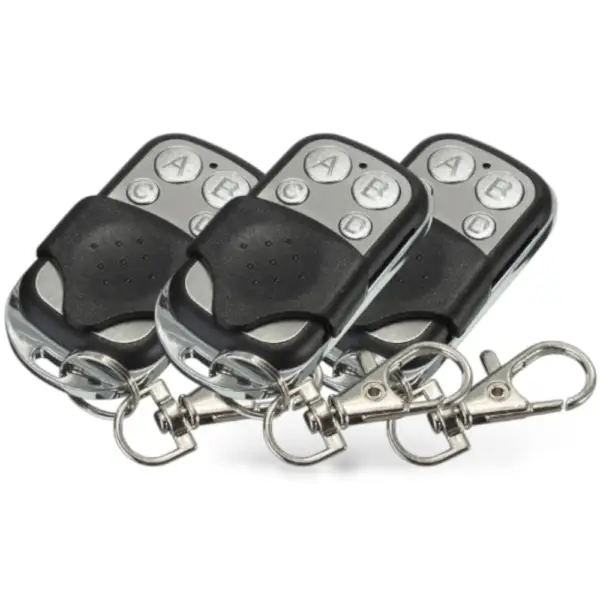 COPIAS DE CONTROLES PARA PORTONES, GARAJES, ALARMA DOMÉSTICA x3 unidades promoción
