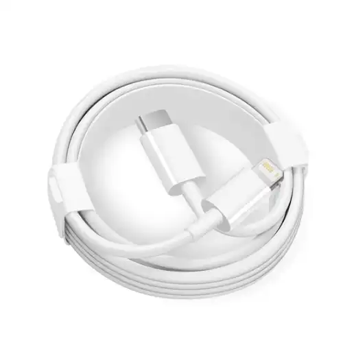 CABLE DE CARGA IPHONE USB C A LIGHTNING 1M